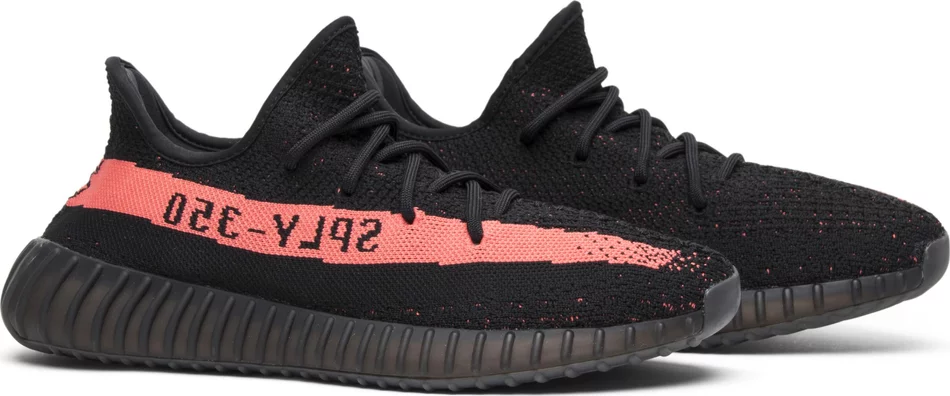 Branded Sneakers 𝓨𝓮𝓮𝔃𝔂 𝕭𝖔𝖔𝖘𝖙 𝟯.𝟱𝟬 Core Black Red