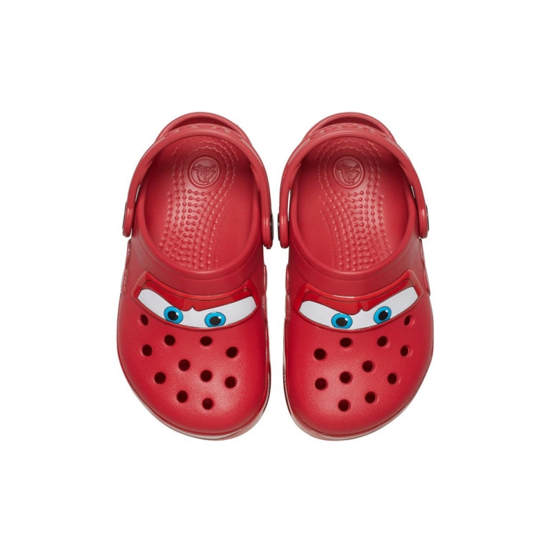 (Genuine) Kids Lightning McQueen Racing LED Clogs | Comfortable Non-Slip Sandals for Boys & Girls