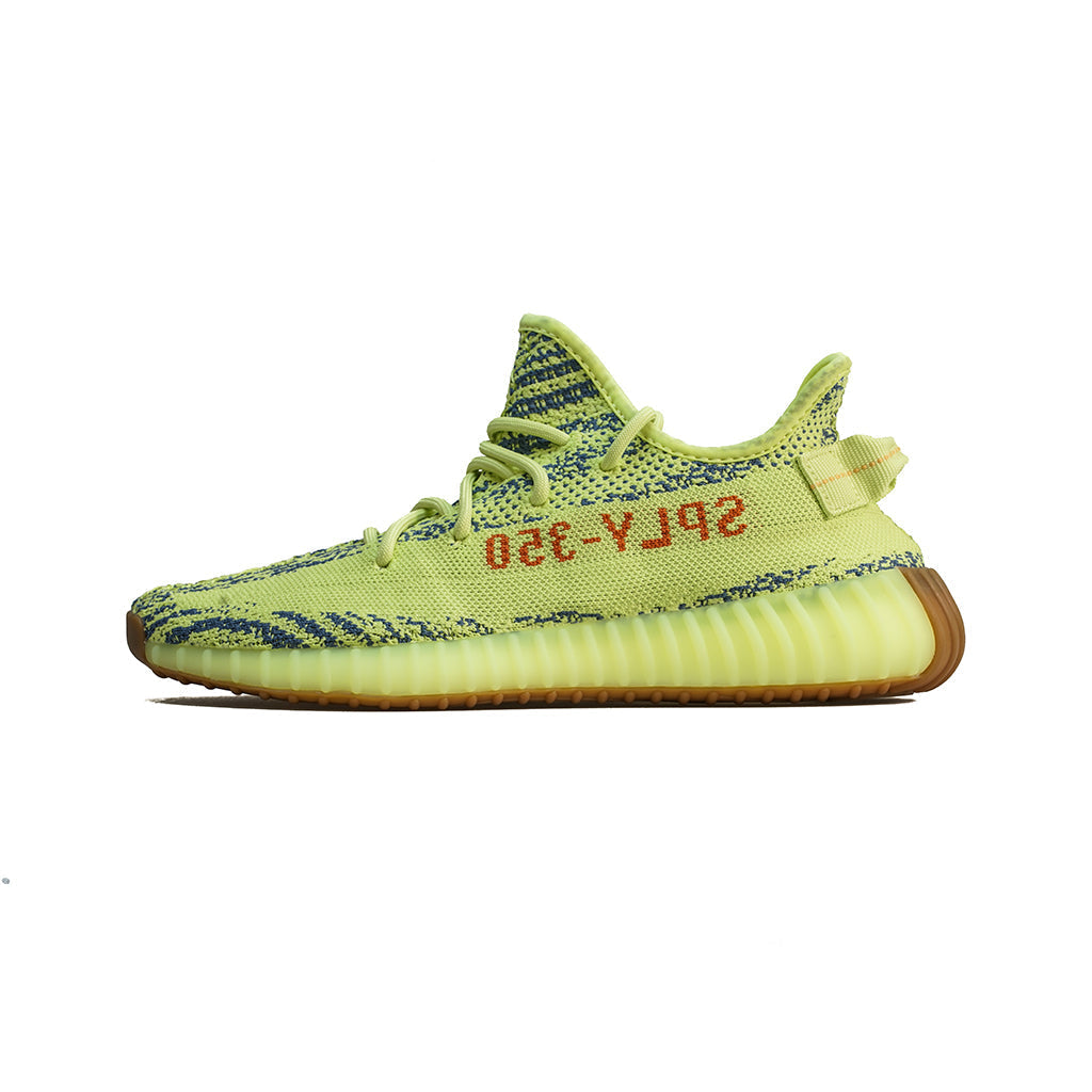 Branded Sneakers 𝓨𝓮𝓮𝔃𝔂 𝕭𝖔𝖔𝖘𝖙 𝟯.𝟱𝟬 (Semi Frozen Yellow/Raw Steel/Red)